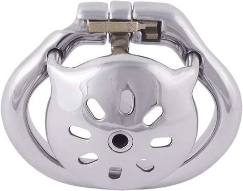 ternence|TERNENCE Steel Chastity Cage with Ergonomic .